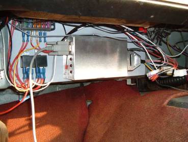 Under dash wiring